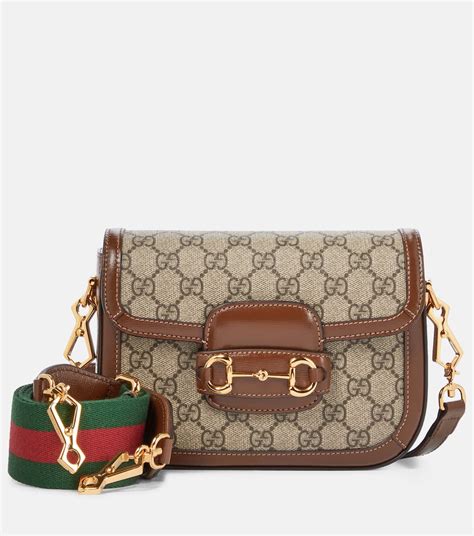 gucci beige mini horsebit 1955 pouch|Gucci Horsebit shoulder bag small.